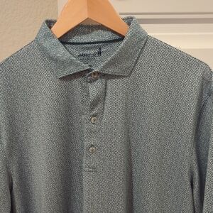 Men's Green Patterned Shirt